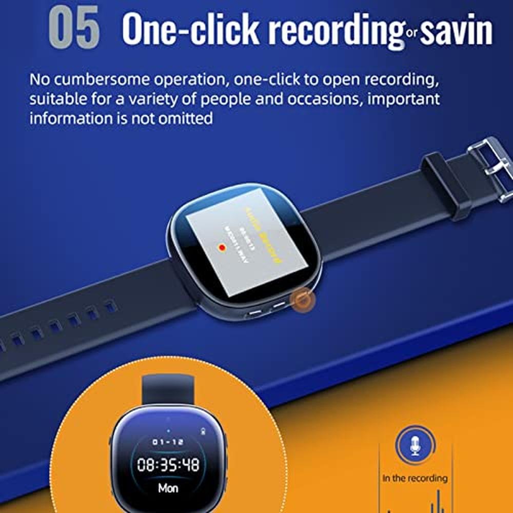 Watch Recorder: Flexman Smart Watch Digital HD 1080p Video – In Use