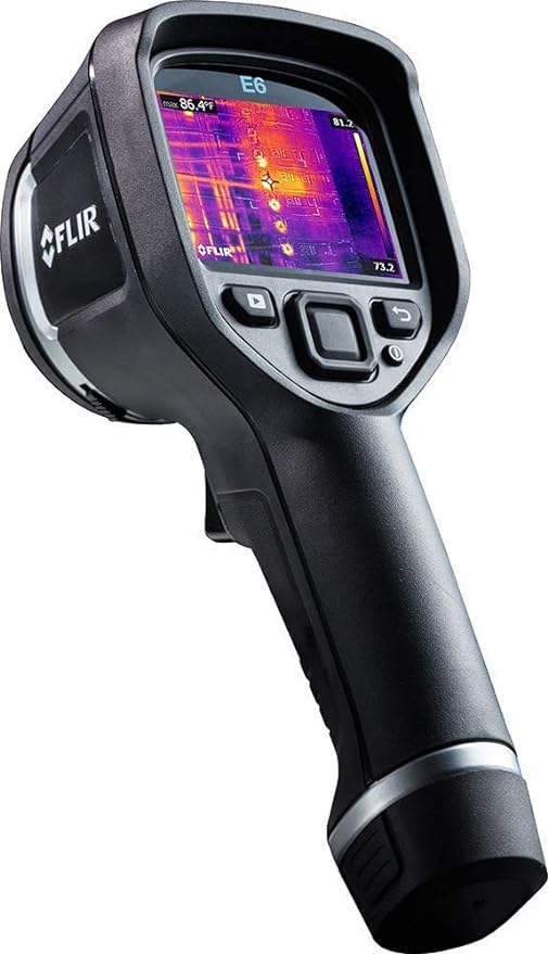 FLIR E6-XT - Handheld Infrared Camera - with Extended Temperature Range, MSX Image Enhancement Technology - (240 x 180)