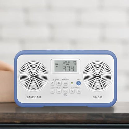 FM Stereo/AM Digital Tuning Portable Radio with Protective – Packaging