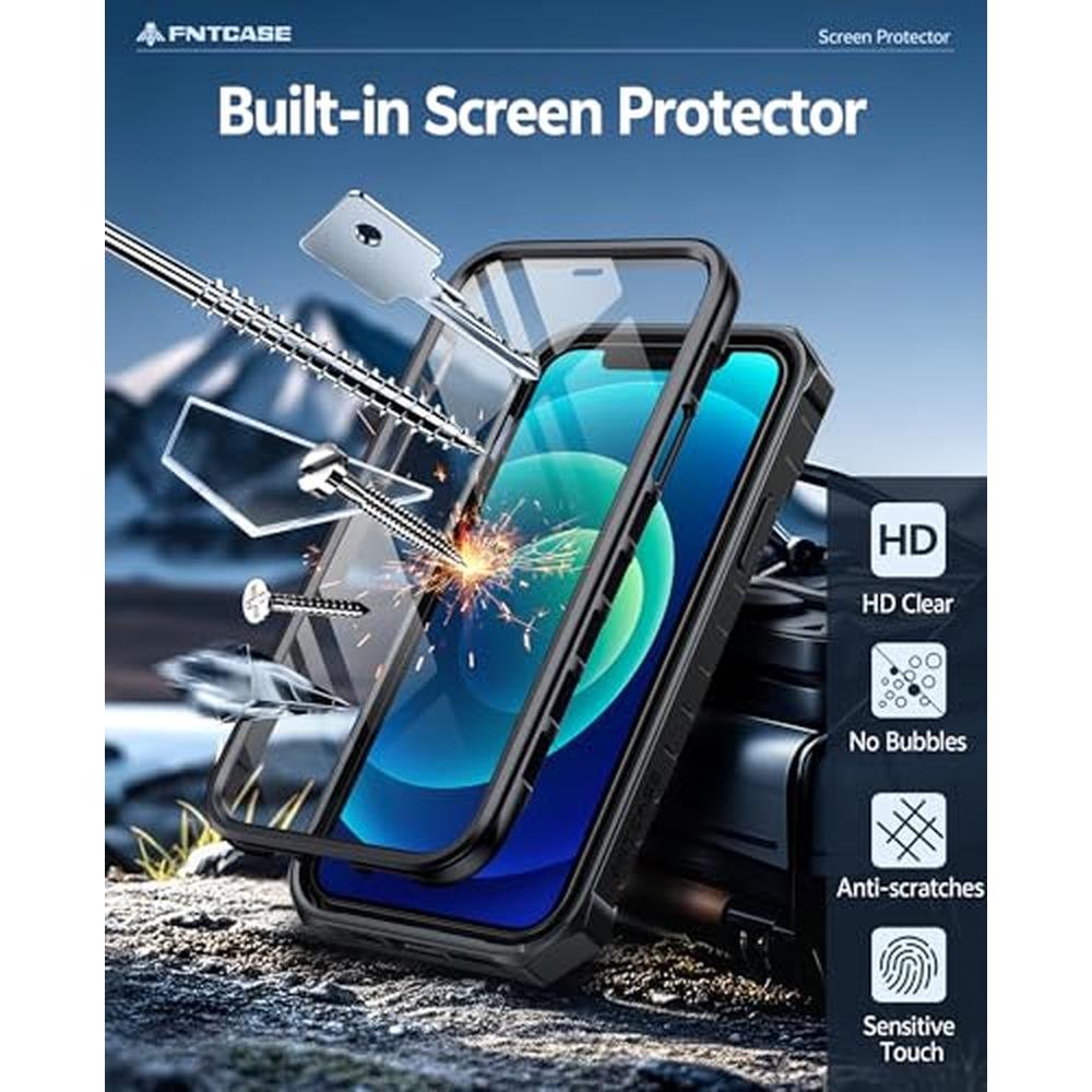 iPhone Phone: FNTCase for iPhone 12 Phone Case – Close-up Detail