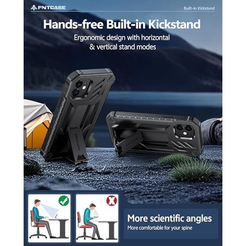iPhone Phone: FNTCase for iPhone 12 Phone Case – In Use