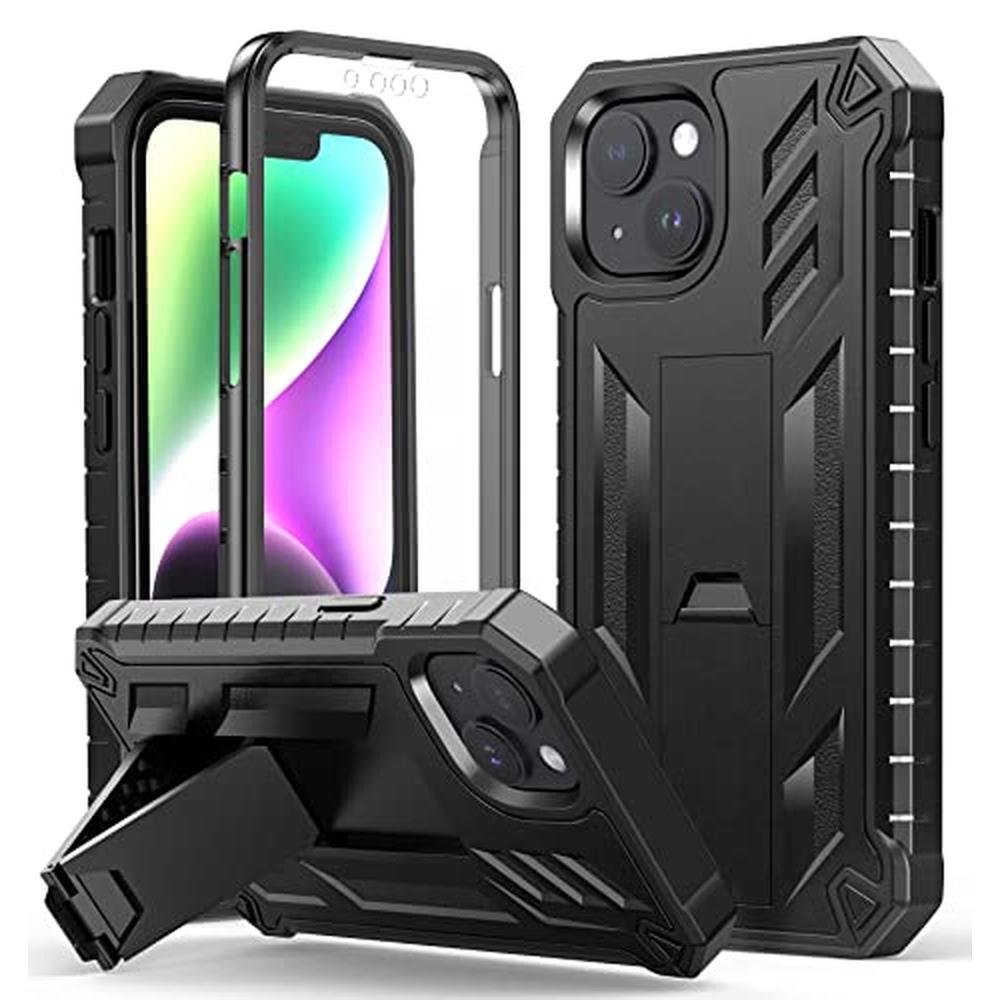 FNTCASE iPhone 14 Plus Case: Military-Grade Drop Proof – Front View