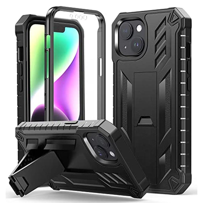 FNTCASE iPhone 14 Plus Case: Military-Grade Drop Proof – Front View