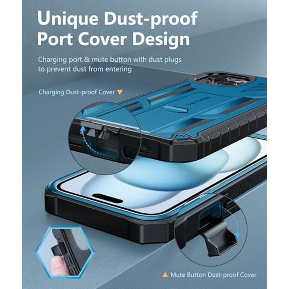 FNTCASE iPhone 15 Plus Case: Rugged Drop Protection – Packaging