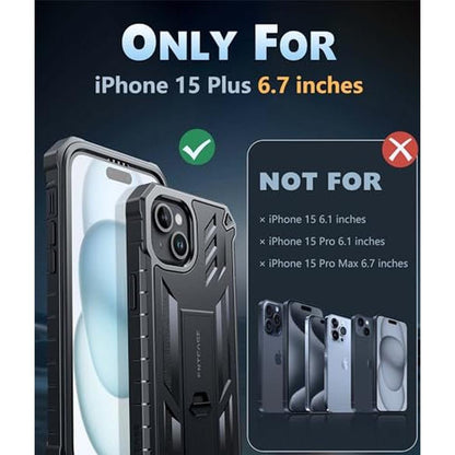 iPhone Plus Case: FNTCASE Military-Grade Rugged Cell Phone – Side View