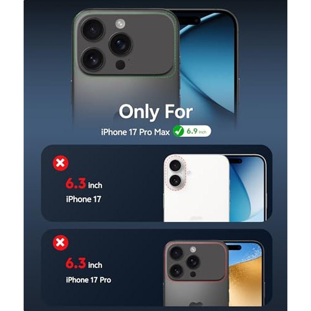 Phone Fntcase: FNTCASE iPhone 17 Pro Max Case Magnetic – Side View