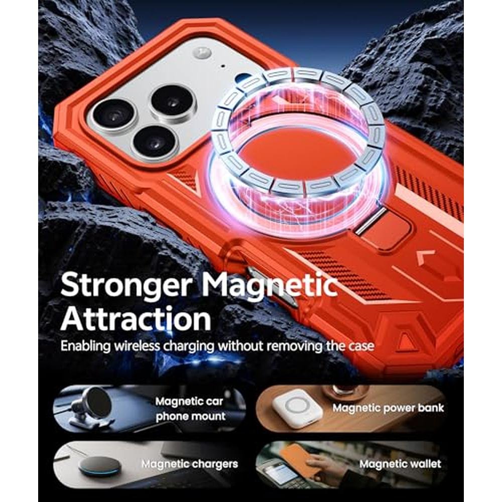 Phone Fntcase: FNTCASE iPhone 17 Pro Max Case Magnetic – Close-up Detail