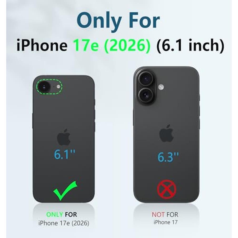 Phone Protective Case: FNTCASE iPhone 17e Military-Grade – Side View