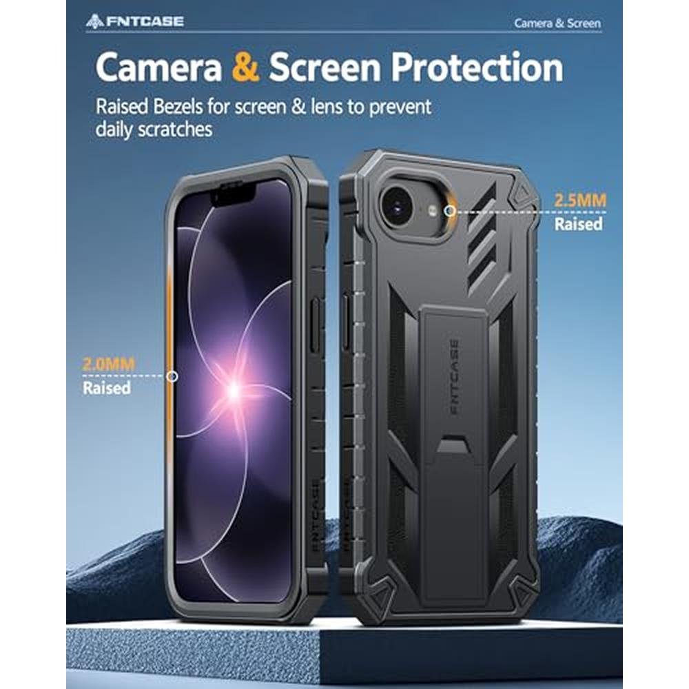Phone Protective Case: FNTCASE iPhone 17e Military-Grade – In Use