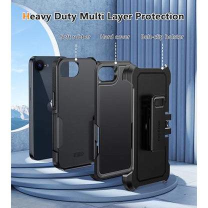 iPhone Phone Case: FNTCASE iPhone 17e/16e Heavy Duty Drop – In Use