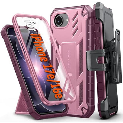 Case iPhone: FNTCASE iPhone 17e and iPhone 16e Military – Front View