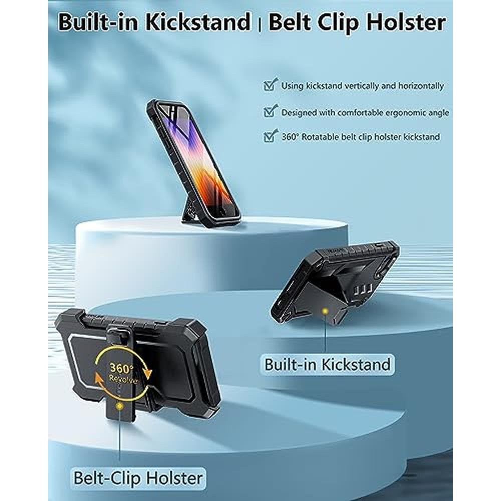 iPhone Case: FNTCASE for iPhone SE 3rd/2nd Generation – Close-up Detail
