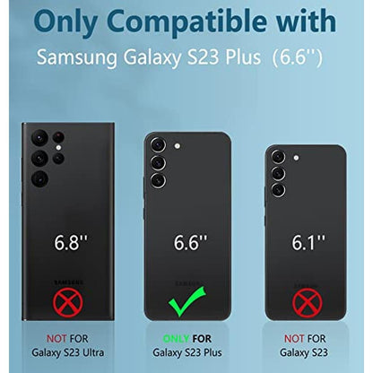 Galaxy S23 Plus Case: FNTCASE Heavy Duty Rugged Shockproof – Side View