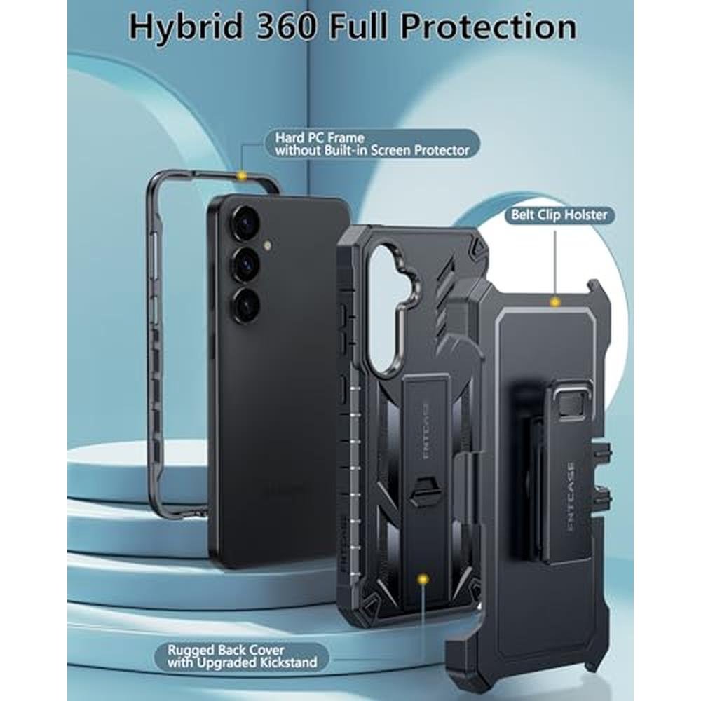 S24 FNTCASE: FNTCASE Military-Grade Shockproof Protective – Side View
