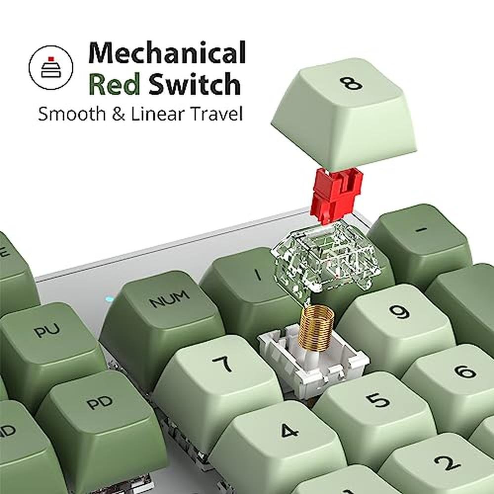 Fogruaden Mechanical Keyboard – Close-up Detail