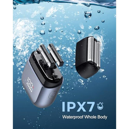 Foil Shavers for Men: Mini Electric Razors for Close – In Use