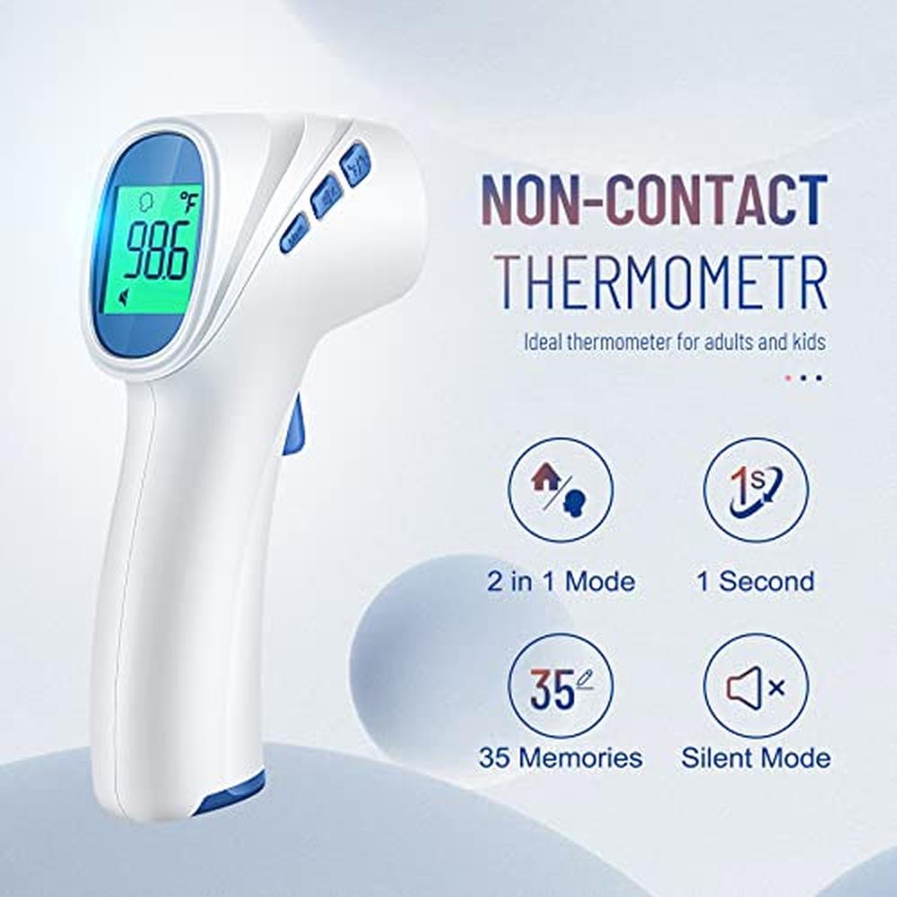 Thermometer Forehead: Digital Baby Thermometer – Side View
