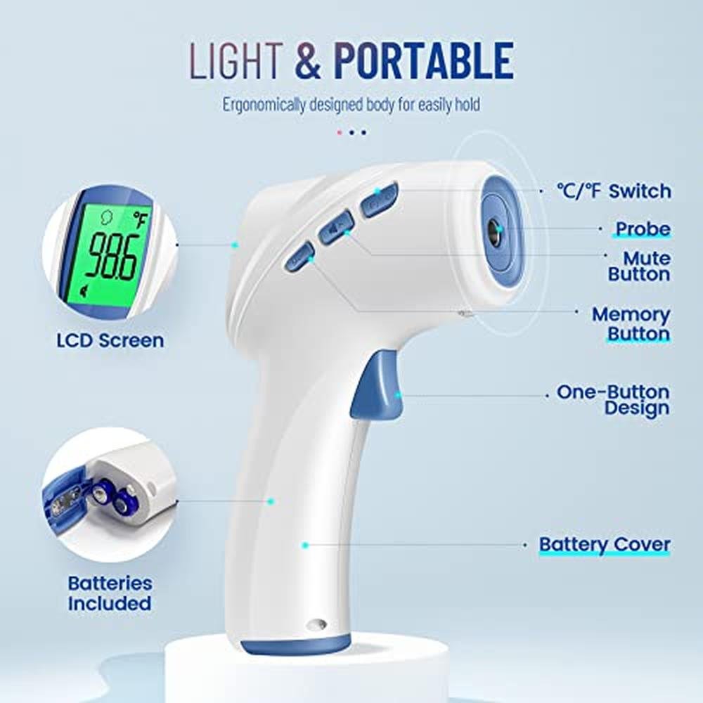 Thermometer Forehead: Digital Baby Thermometer – In Use