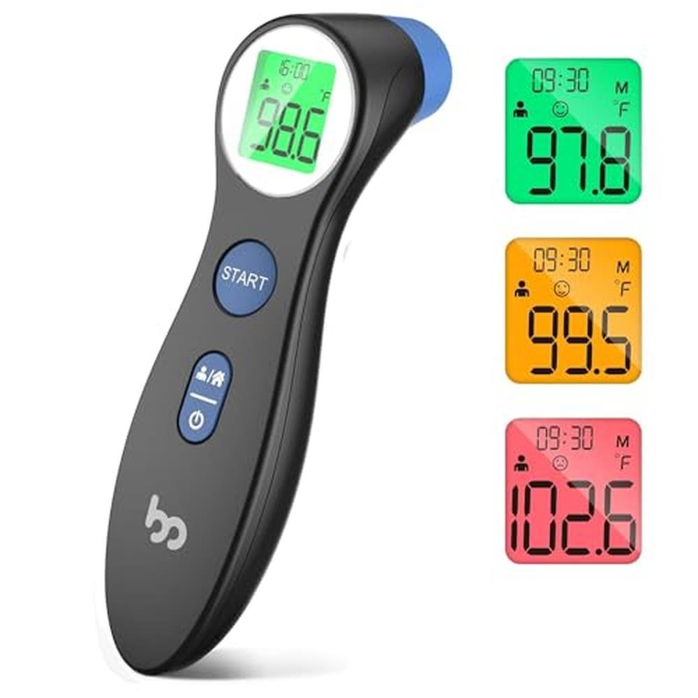 Thermometer Forehead: Digital Touchless Thermometer for – Front View