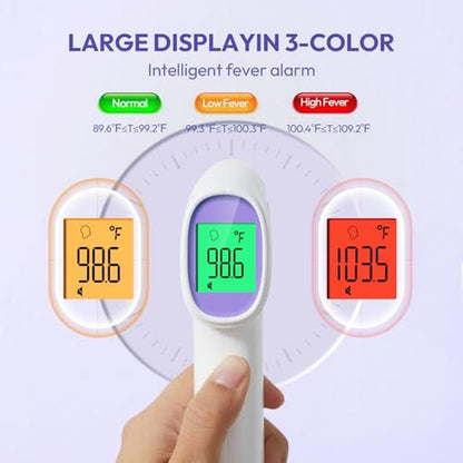 Thermometer Forehead: Digital Thermometer with LCD – Close-up Detail