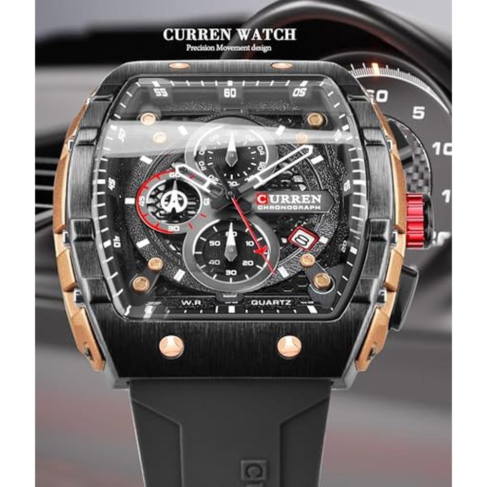 Men's Forsining Watch: Forsining Chronograph Sport Watch – Side View