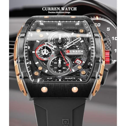 Men's Forsining Watch: Forsining Chronograph Sport Watch – Side View