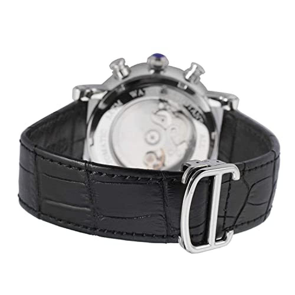 Forsining Men's Luxury Automatic Stainless Steel Watch – In Use
