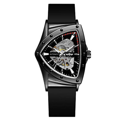 Forsining Men's Automatic Mechanical Skeleton Watch – Side View