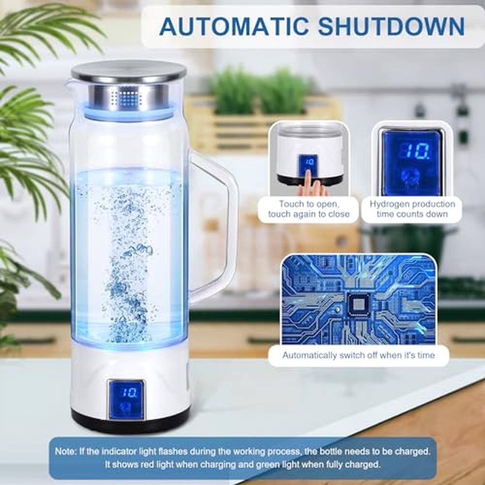 Hydrogen Water: FRAMICS Large Hydrogen Water Bottle 2024 – In Use