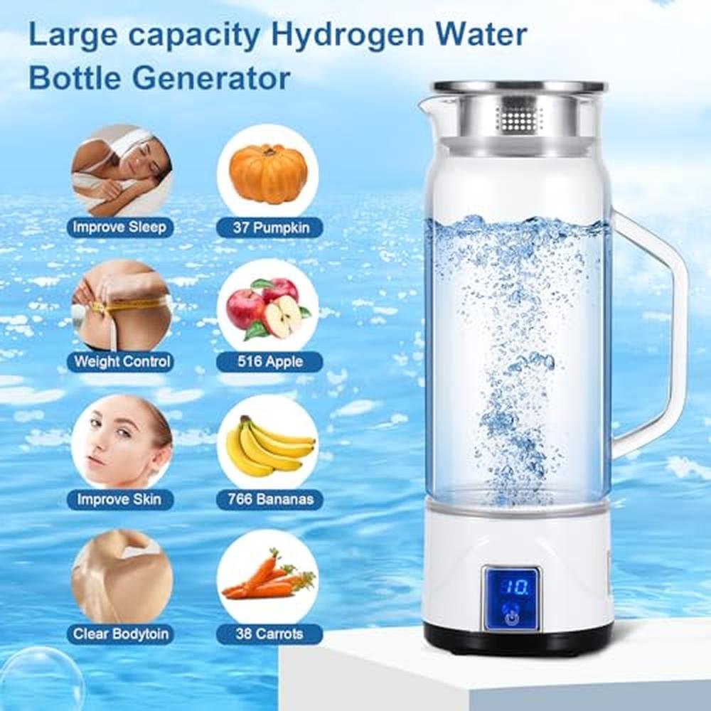 Hydrogen Water: FRAMICS Large Hydrogen Water Bottle 2024 – Packaging