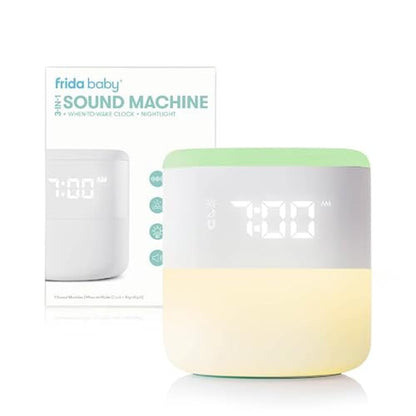 Alarm Clock: Frida Baby 3-in-1 Sound Machine Nightlight – Front View