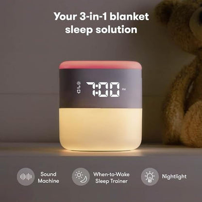 Alarm Clock: Frida Baby 3-in-1 Sound Machine Nightlight – Side View