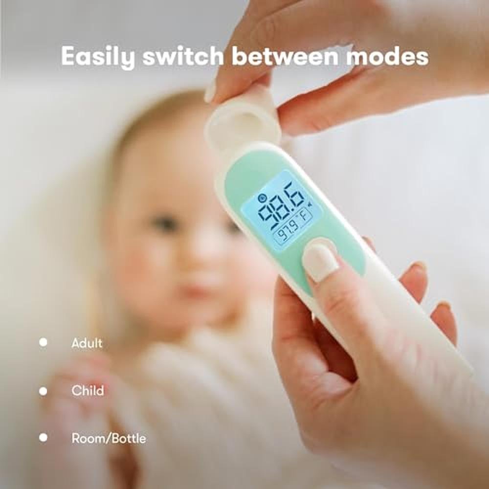 Thermometer Baby: Frida Baby Thermometer 3-in-1 Infrared – In Use