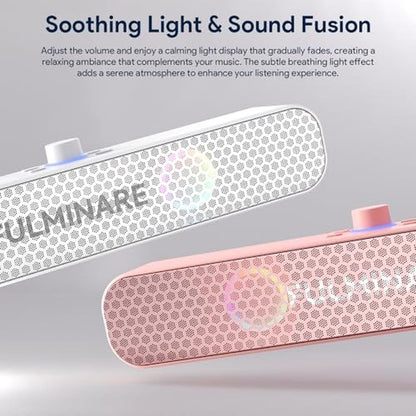 Bluetooth Speaker: FULMINARE Portable 26W HD Sound – Close-up Detail