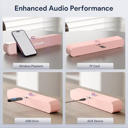 Bluetooth Speaker: FULMINARE Portable 26W HD Sound – In Use