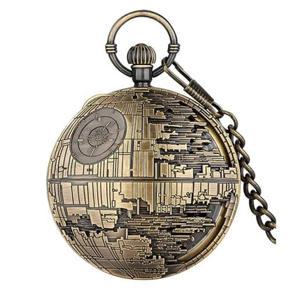 Pocket Watch: Fungorgt Bronze Pocket Watch Chain with – Front View