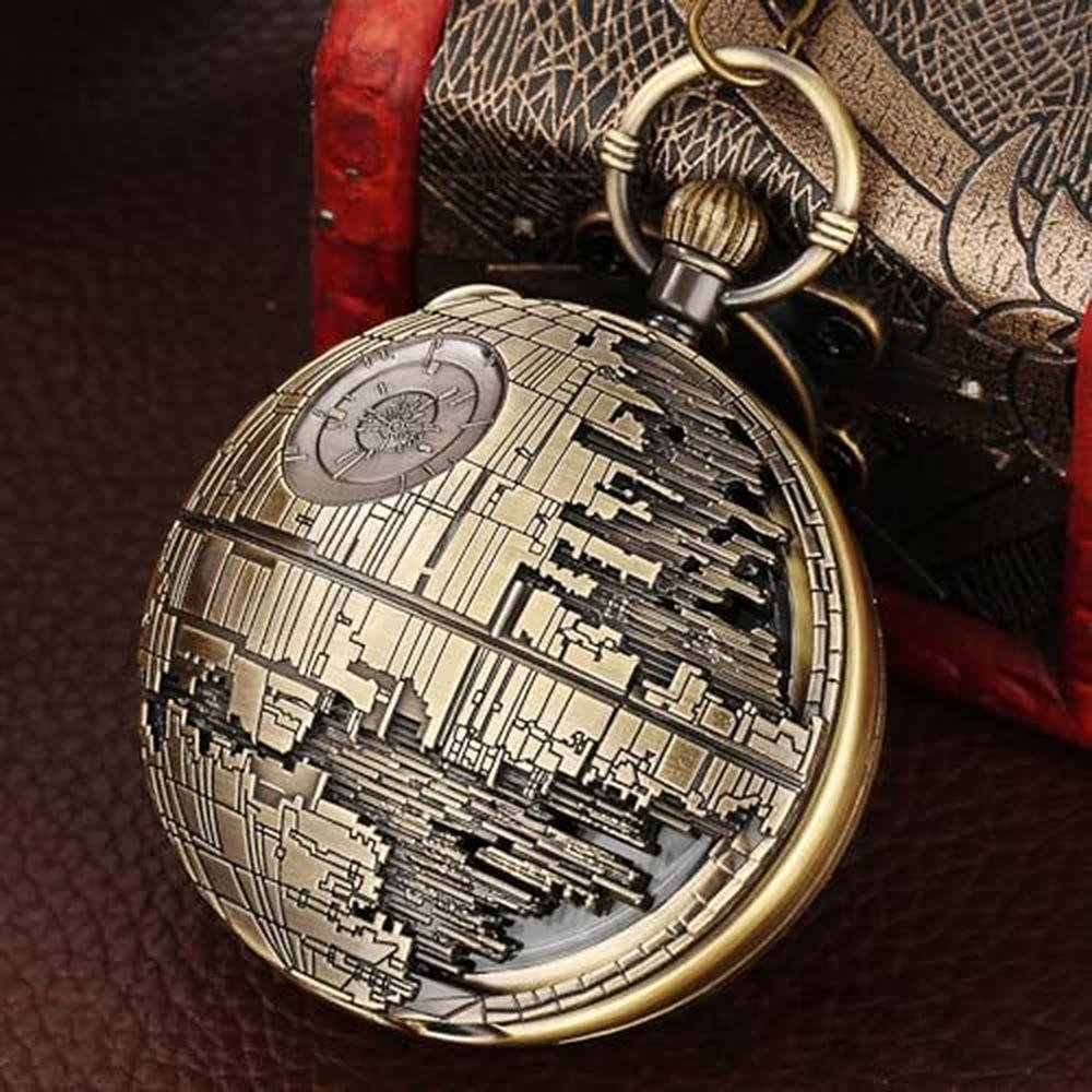 Pocket Watch: Fungorgt Bronze Pocket Watch Chain with – Packaging