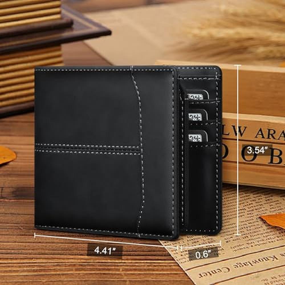 furid Leather Card Wallet For Men Slim: RFID Minimalist – Packaging