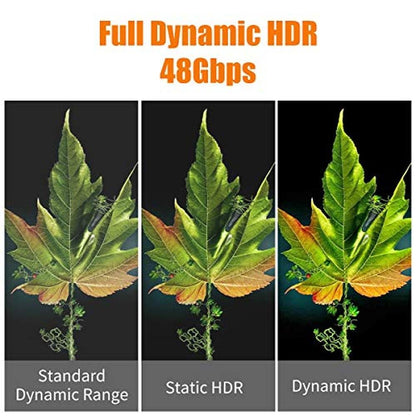Fiber Cable: FURUI 8K Fiber HDMI Cable 33ft – Close-up Detail