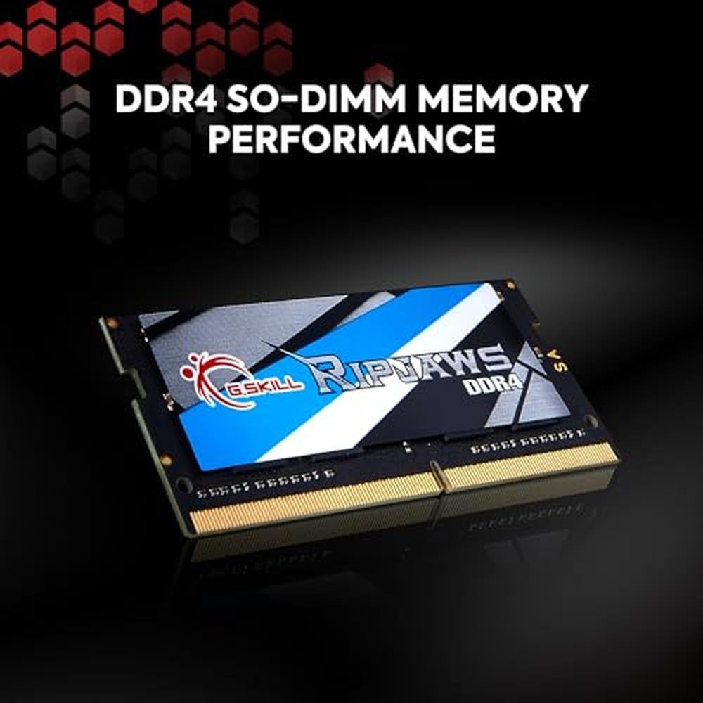 DDR4 DIMM: G-Skill Ripjaws DDR4 SO-DIMM Series DDR4 RAM – Side View