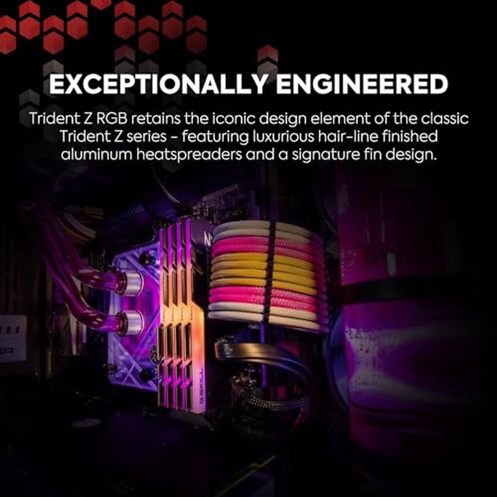 G Skill Trident Z RGB Series DDR4 RAM – In Use