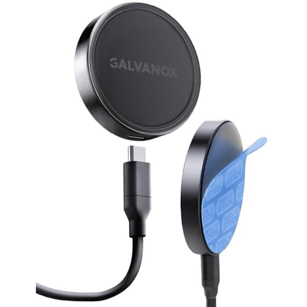 Galvanox Stick-On Magnetic Wireless Charger – Front View