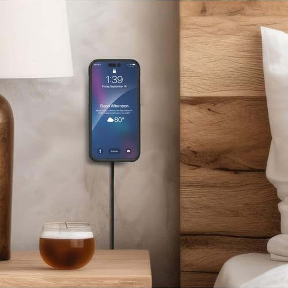 Galvanox Stick-On Magnetic Wireless Charger – In Use