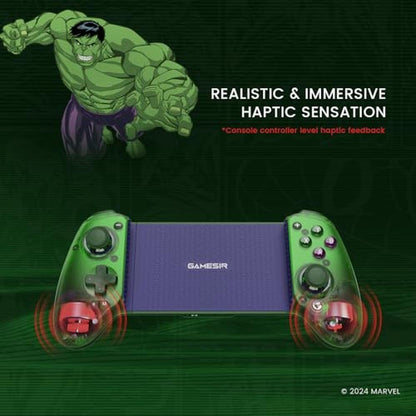GameSir G8 Plus Hulk Edition: Premium Bluetooth Mobile – Close-up Detail