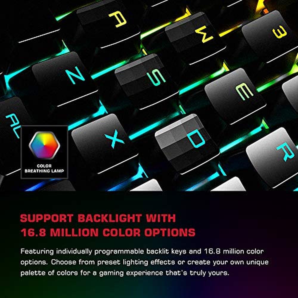 Keyboard Mouse: Gamesir VX2 Aimswitch Wireless Keyboard and – Close-up Detail