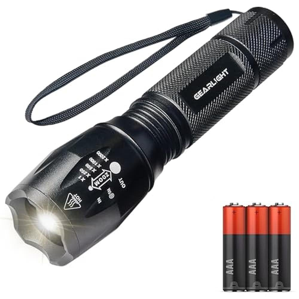 S1000 GearLight: GearLight S1000 LED Tactical Flashlight – Front View