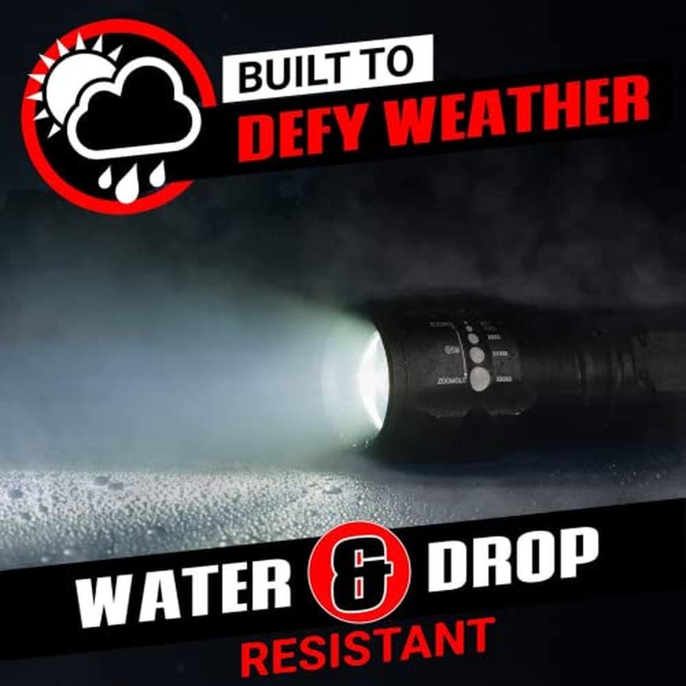 S1000 GearLight: GearLight S1000 LED Tactical Flashlight – Close-up Detail