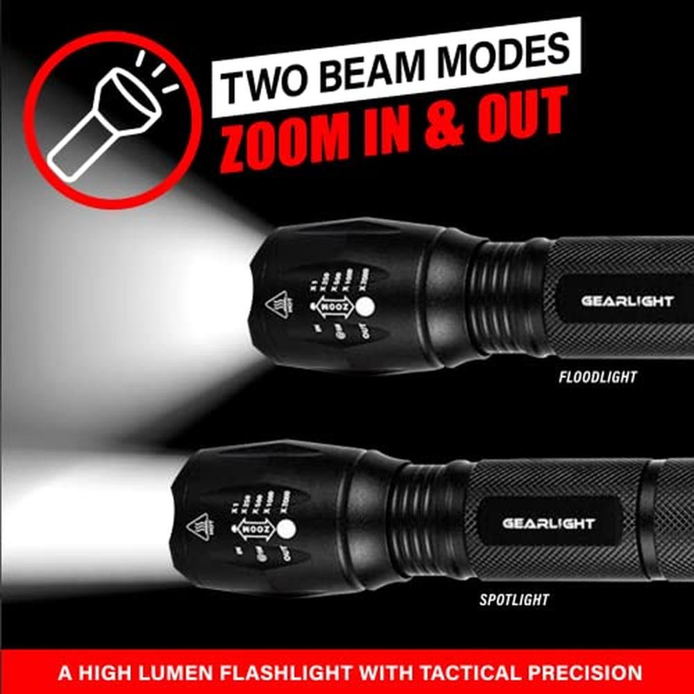 S1000 GearLight: GearLight S1000 LED Tactical Flashlight – In Use