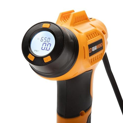 Gearwrench 20V: Rechargeable 160 PSI Tire Inflator GWAIR160 – Side View