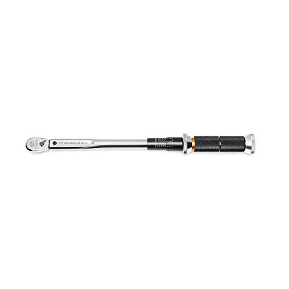 GEARWRENCH 3/8" Drive 120XP Micrometer Torque Wrench 10-100 – Front View